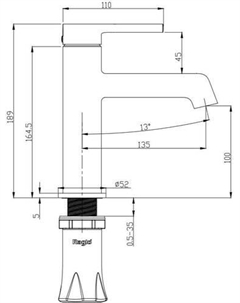 Смеситель R20.10.06 Raglo