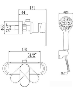 Смеситель S-600305S Savol
