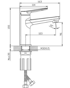 Смеситель S04.10.06 Splenka