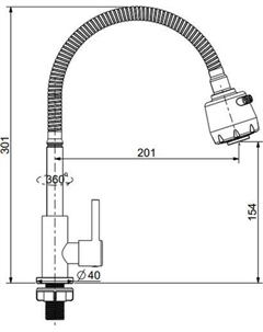 Смеситель S249.482.05 Splenka
