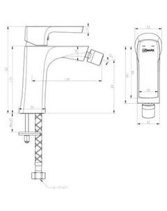 Смеситель Ursus LM7208BL Lemark