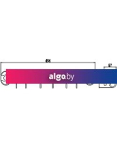 Планка с крючками S-008206 Savol