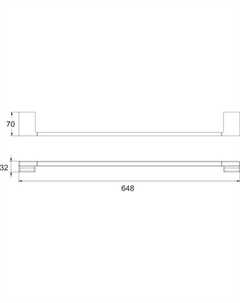 Держатель для полотенца RG1817T Rose