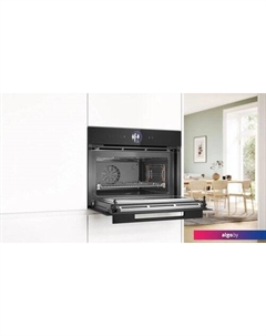 Электрический духовой шкаф Serie 8 CMG936AB1S Bosch