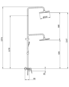 Душевая система S53.24.06 Splenka