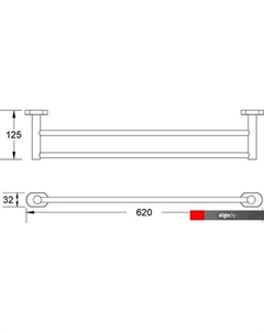 Держатель для полотенца SG5127 Shevanik