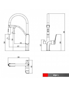 Смеситель Bronx LM3761GM Lemark