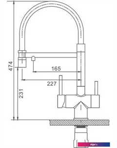Смеситель S70.63.09 Splenka