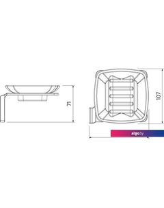 Мыльница Slide SLIGMG0i42 Iddis