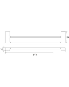 Держатель для полотенца RG1827 Rose