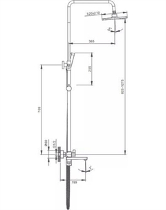 Душевая система S02.24.06 Splenka