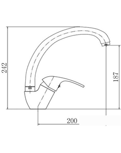 Смеситель A4103 Fashun