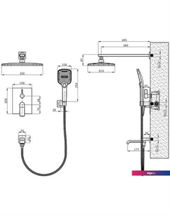 Душевая система S31.27.06 Splenka
