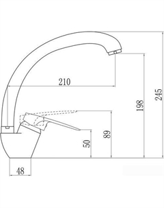 Смеситель S-T4104-1 Savol