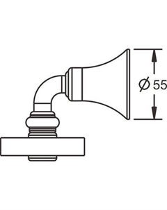 Набор стаканов для зубной щетки и пасты RG1222 Rose