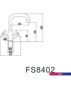 Смеситель FS8402 Fmark