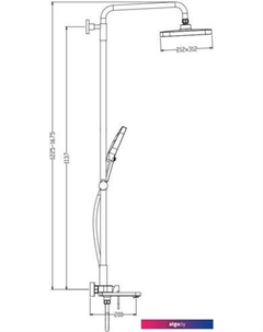 Душевая система R50.24 Raglo