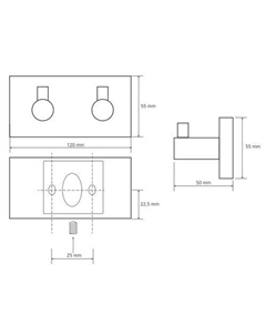 Крючок для ванны Beta 132405202 Bemeta