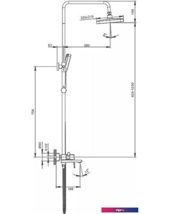 Душевая система S01.24.06 Splenka
