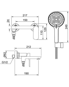 Смеситель R03.30.09 Raglo