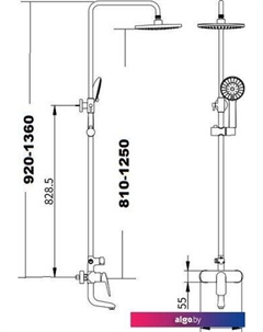 Душевая система SK-H7401 Savol