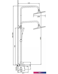 Душевая система S41.24.09 Splenka