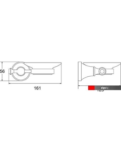Мыльница RG1903E Rose
