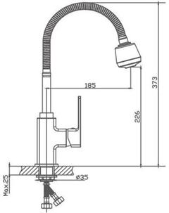 Смеситель HB73615 (хром) Haiba