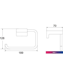 Держатель для бумажных полотенец RG1806C Rose