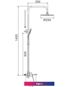 Душевая система S8436 Shevanik
