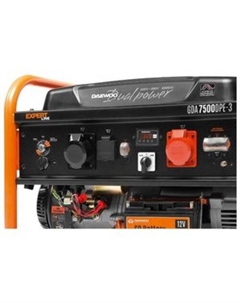 Бензиновый генератор GDA 7500DPE-3 Daewoo power