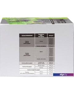 Фотобумага Глянцевая A6 180 г/кв.м. 500 листов (CS-GA6180500) Cactus