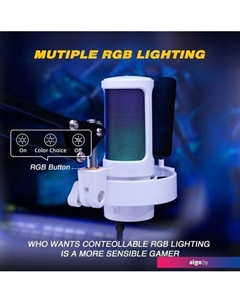 Проводной микрофон A8T (белый) Fifine