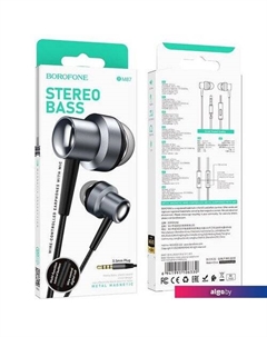 Наушники BM87 (металлик) Borofone