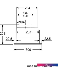 Кухонная вытяжка Serie 2 DLN52AC70 Bosch
