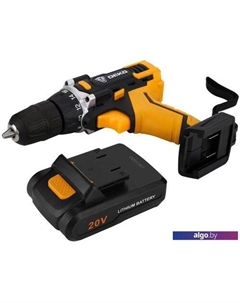 Дрель-шуруповерт DKCD20FU-Li SET 63 063-4103 (с 2-мя АКБ, кейс, набор оснастки) Deko