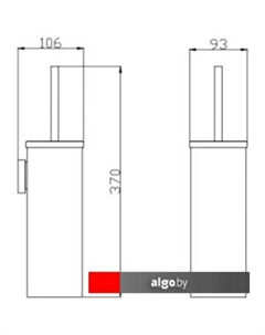 Ершик для унитаза Colorado COA0501 Slezak rav