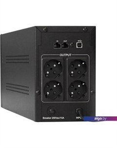 Источник бесперебойного питания UNB-650.LED.AVR.EURO.RJ.USB EP285597RUS Exegate