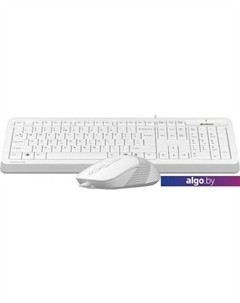 Клавиатура + мышь Fstyler F1010 (белый/серый) A4tech