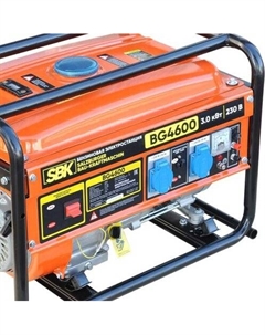 Бензиновый генератор BG4600 Sbk