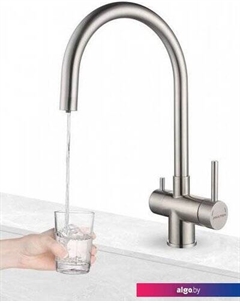 Смеситель Heller He213218-SS (нержавеющая сталь) Paulmark