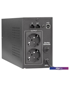 Источник бесперебойного питания BNB-650.LED.AVR.EURO.RJ.USB EP285555RUS Exegate