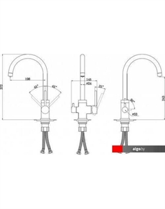 Смеситель Essen Es213211-NI (никель) Paulmark