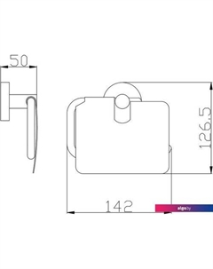 Держатель для туалетной бумаги Колорадо COA0400 (хром) Slezak rav