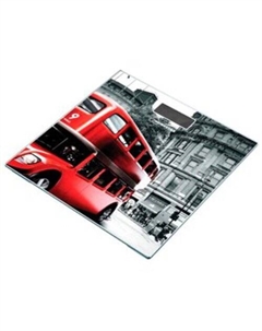 Напольные весы HS-6001F (красный/серый) Homestar