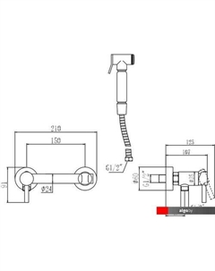 Смеситель S-FXQ006L Savol