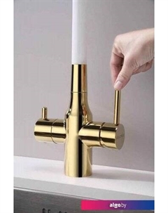 Смеситель Salix Sa213419-Gw (золото/белый) Paulmark