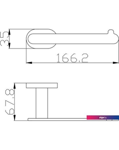 Держатель для туалетной бумаги Юкон YUA0402CMAT (черный матовый) Slezak rav