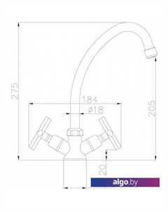 Смеситель Promotion LM6050C Lemark