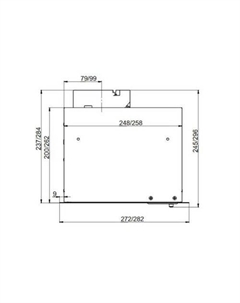 Кухонная вытяжка Box 42П-450 213844 (белый) Elikor